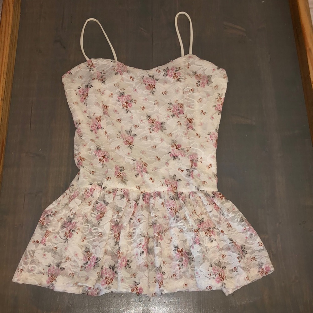 Finn & Clover peplum top